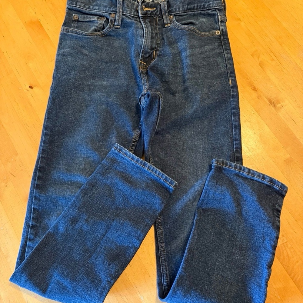 Old Navy Men’s Dark Blue Straight Jeans